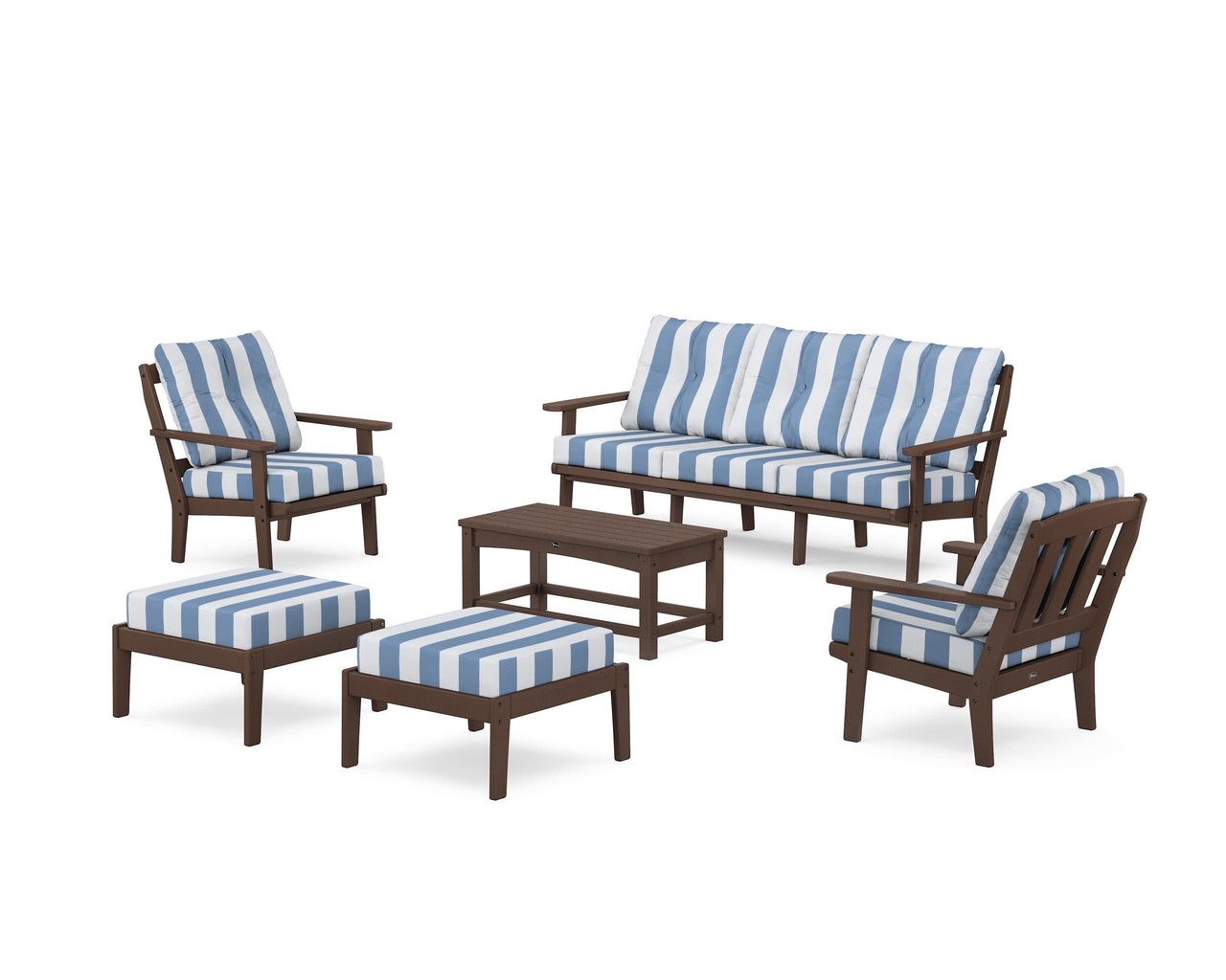 Trex Cape Cod 6-Piece Lounge Sofa Set