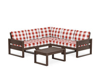 Thumbnail for Trex Eastport 6-Piece Deep Seating Sectional + Coffee Table Set