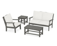 Thumbnail for Trex Yacht Club 4-Piece Deep Seating Set