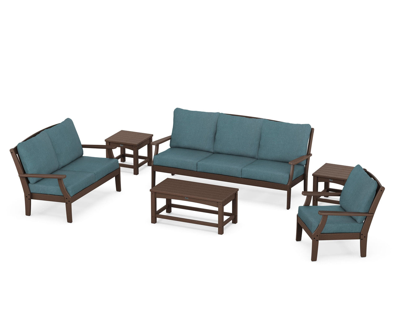 Trex Yacht Club 6-Piece Deep Seating Set