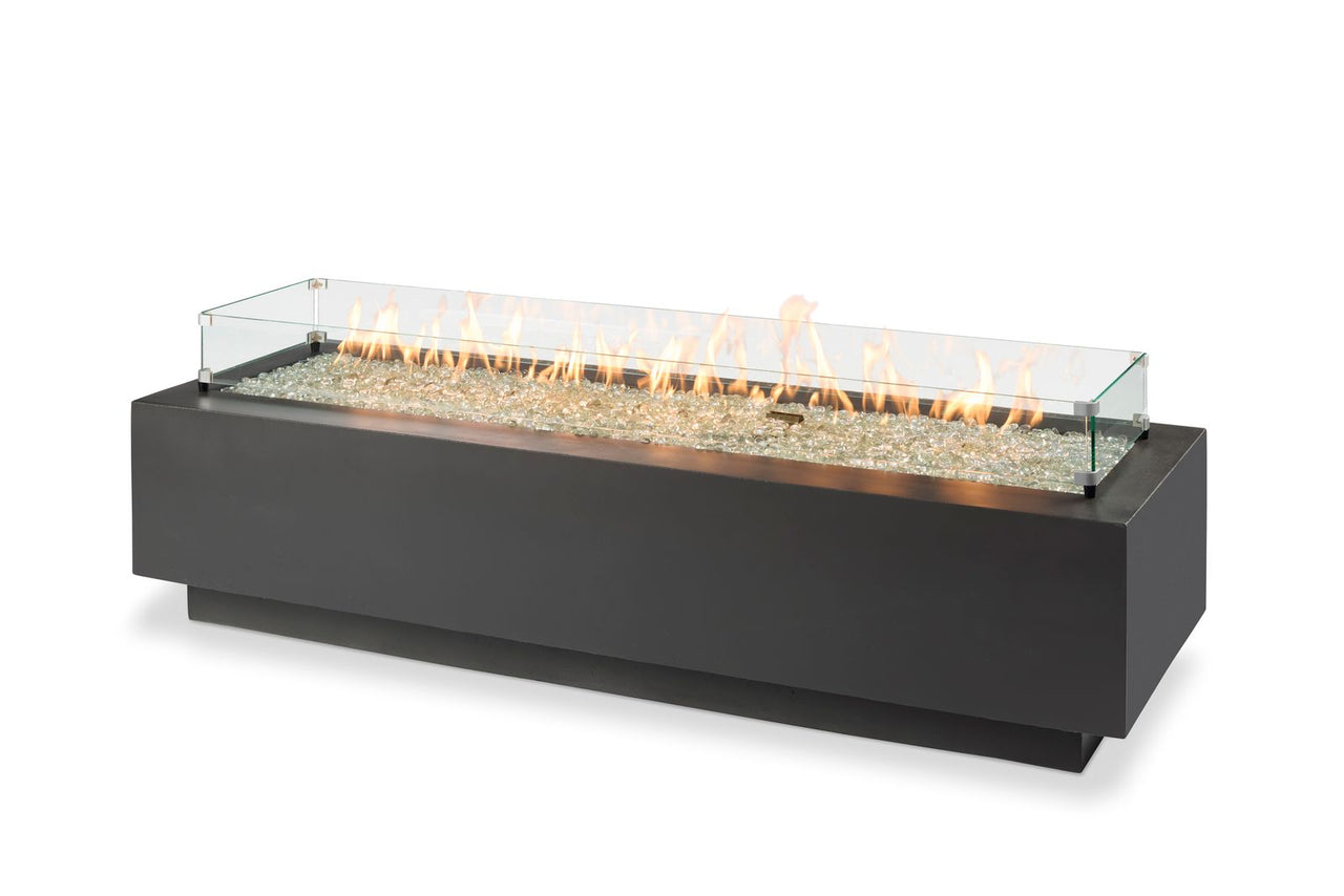 Midnight Mist Cove 72" Linear Gas Fire TableCV-72MM