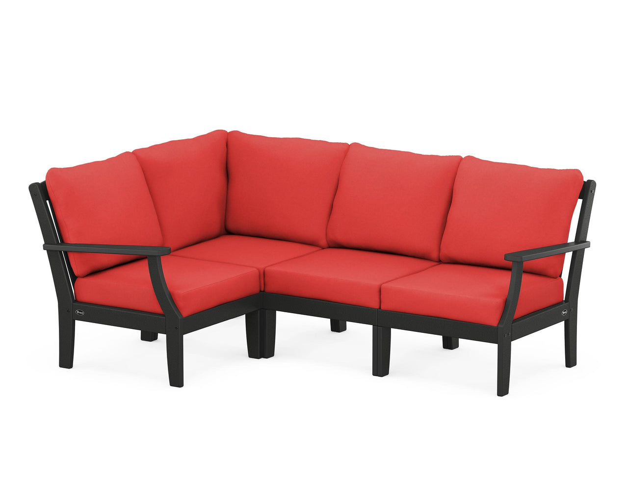 Trex Yacht Club Modular 4-Piece Deep Seating Set