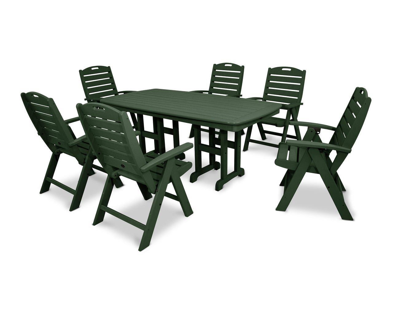 Trex Yacht Club Highback 7-Piece Dining Set