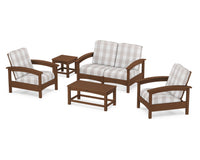 Thumbnail for Trex Rockport Club 6-Piece Deep Seating Conversation Set