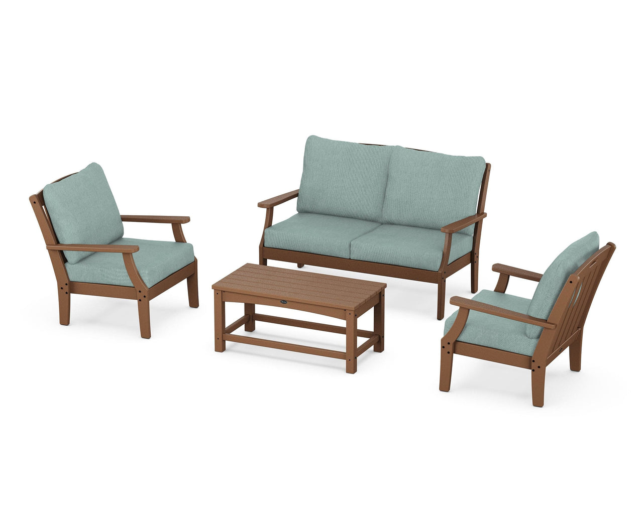 Trex Yacht Club 4-Piece Deep Seating Chair Set