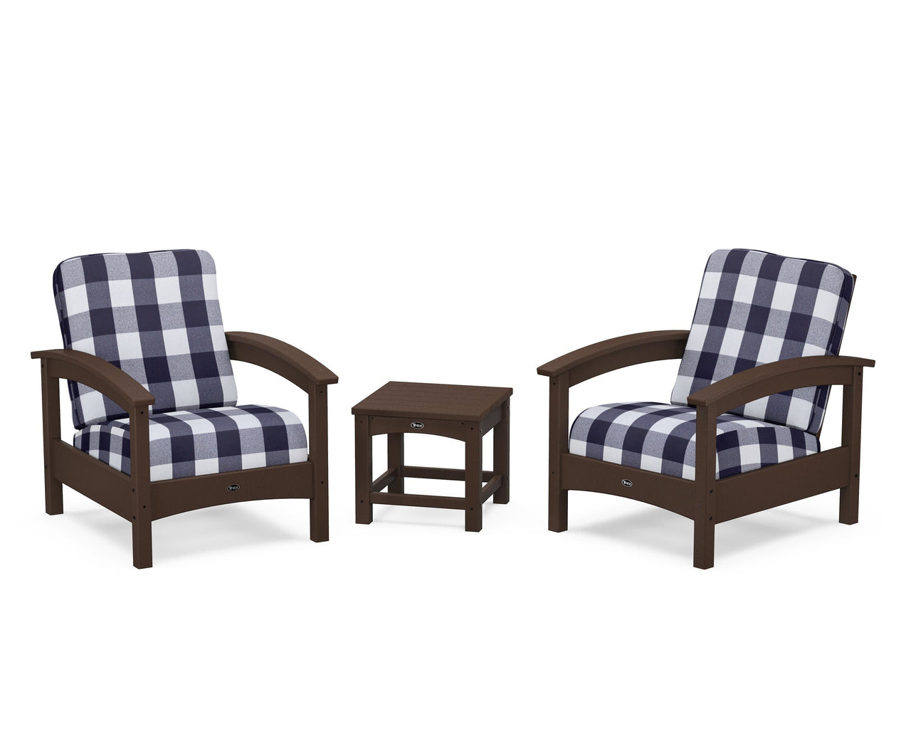 Trex Rockport Club 3-Piece Deep Seating Conversation Set