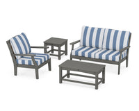 Thumbnail for Trex Yacht Club 4-Piece Deep Seating Set