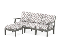 Thumbnail for Trex Yacht Club Modular 4-Piece Deep Seating Set with Ottoman