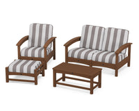 Thumbnail for Trex Rockport 4-Piece Deep Seating Conversation Group