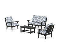 Thumbnail for Trex Cape Cod 4-Piece Deep Seating Set with Loveseat