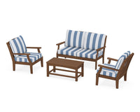Thumbnail for Trex Yacht Club 4-Piece Deep Seating Chair Set