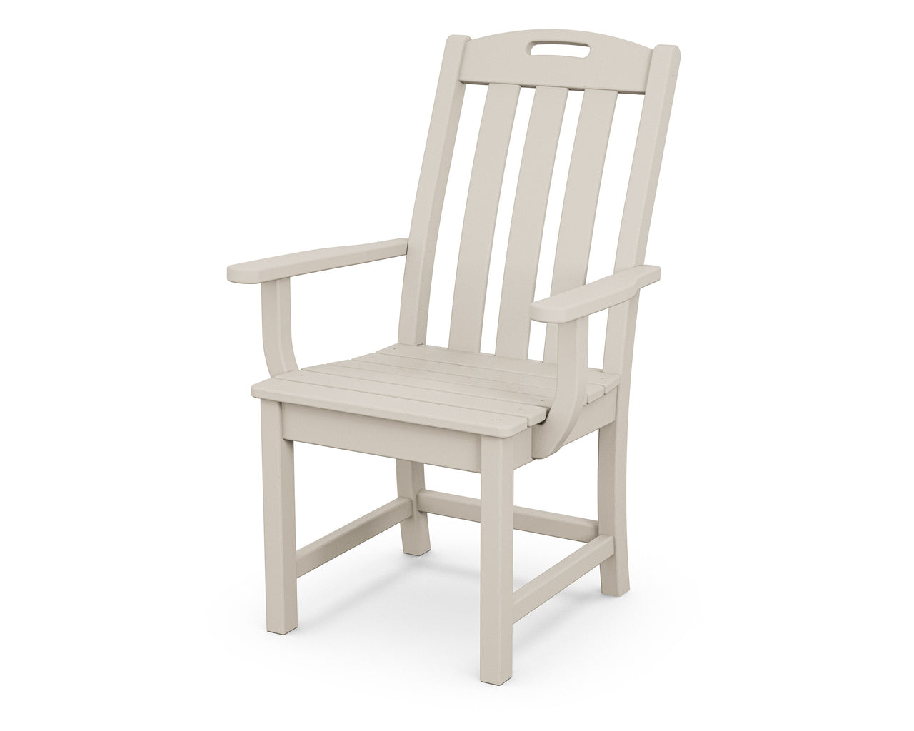 Trex Yacht Club Dining Arm Chair - Sand Castle