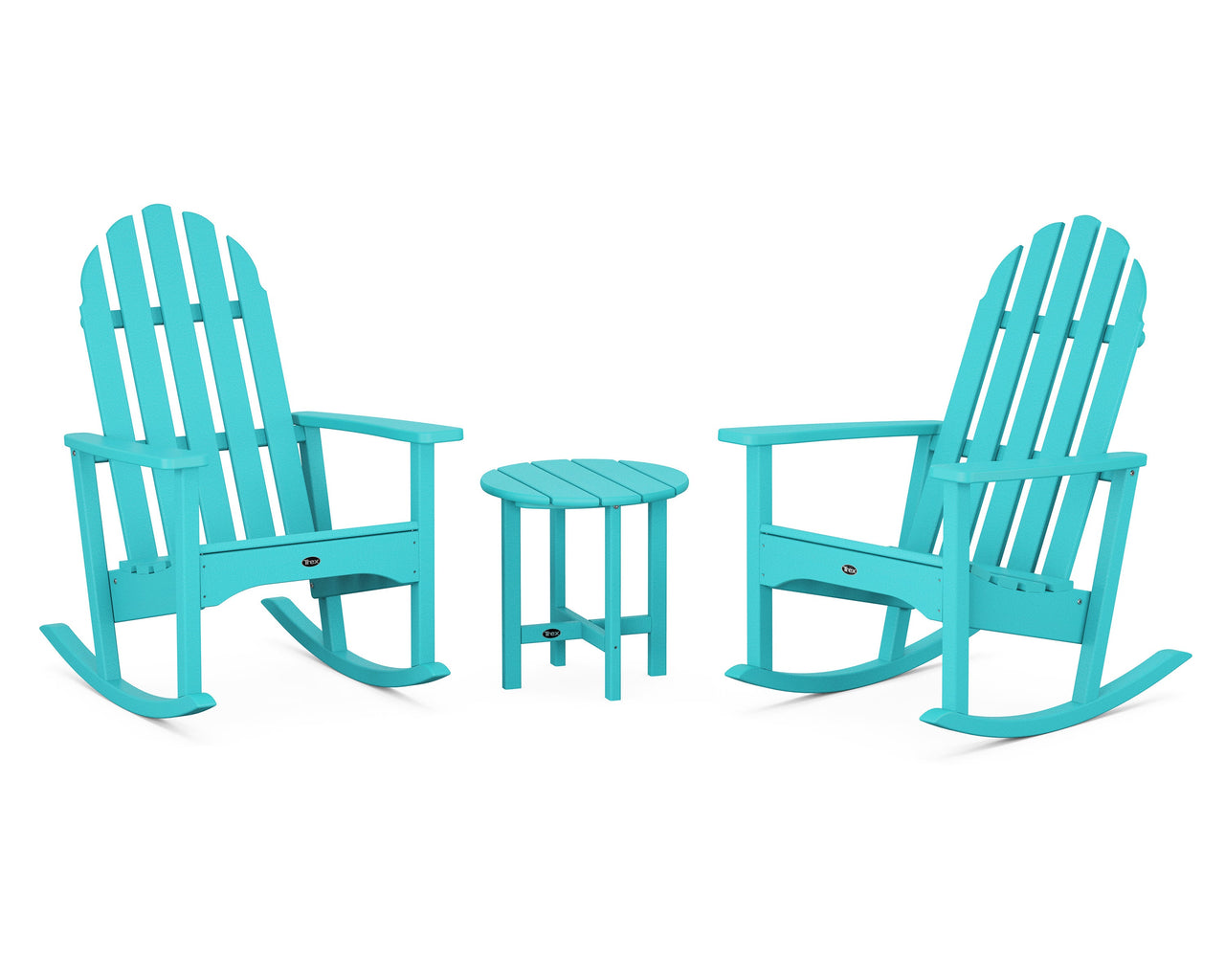 Trex Cape Cod 3-Piece Adirondack Rocker Set