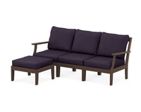 Thumbnail for Trex Yacht Club Modular 4-Piece Deep Seating Set with Ottoman