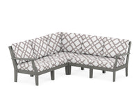 Thumbnail for Trex Yacht Club Modular 5-Piece Deep Seating Set