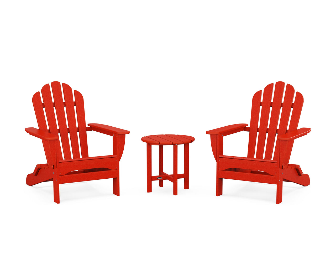 Trex 3-Piece Monterey Bay Folding Adirondack Set