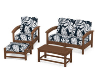 Thumbnail for Trex Rockport 4-Piece Deep Seating Conversation Group