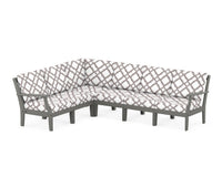 Thumbnail for Trex Yacht Club Modular 6-Piece Deep Seating Set