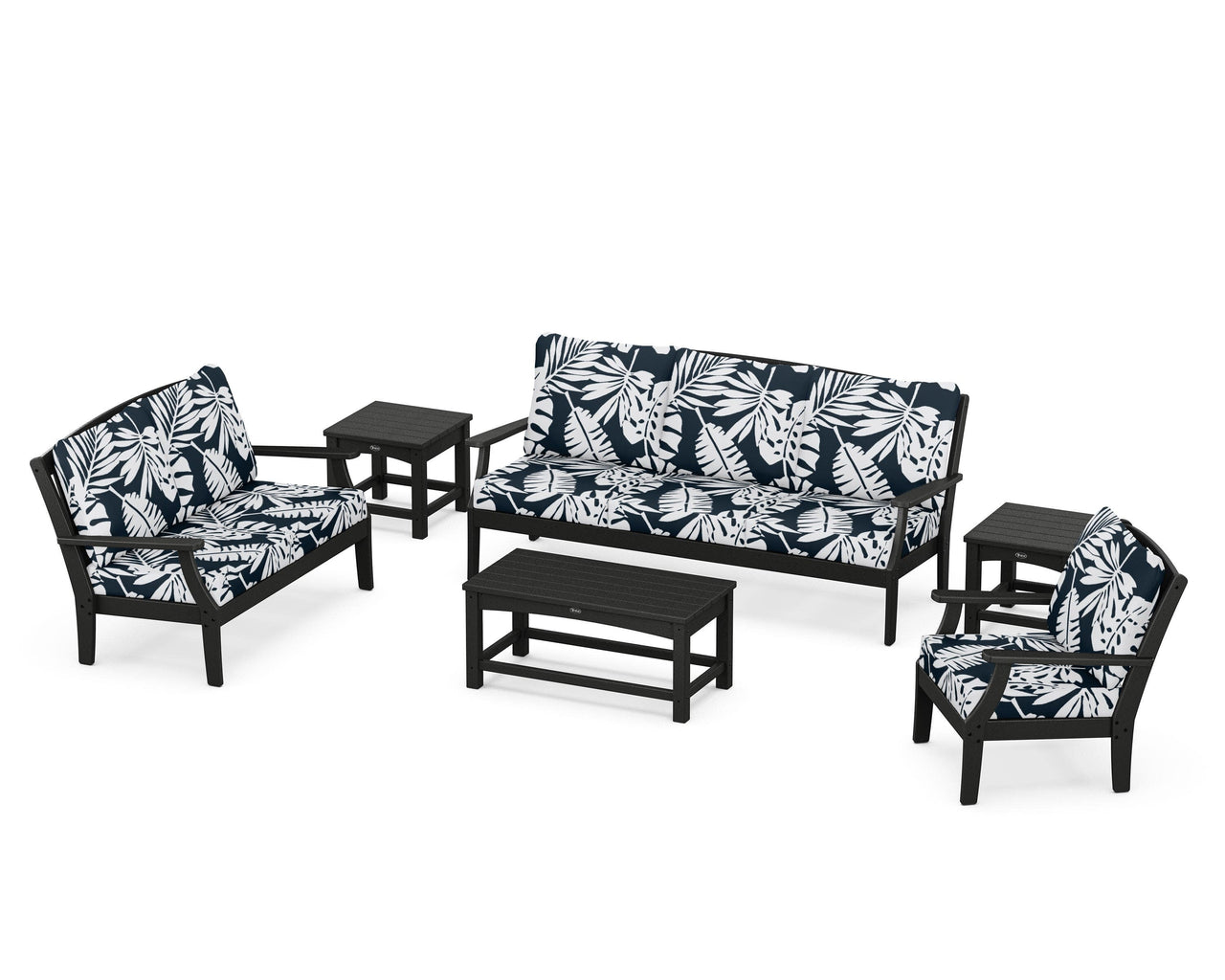 Trex Yacht Club 6-Piece Deep Seating Set