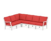 Thumbnail for Trex Yacht Club Modular 6-Piece Deep Seating Set