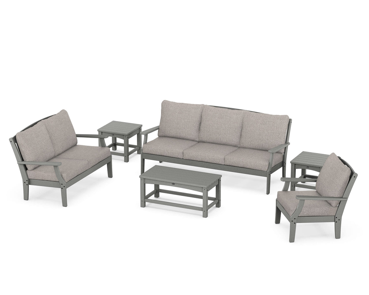 Trex Yacht Club 6-Piece Deep Seating Set