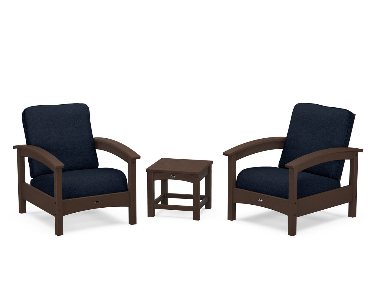 Trex Rockport Club 3-Piece Deep Seating Conversation Set