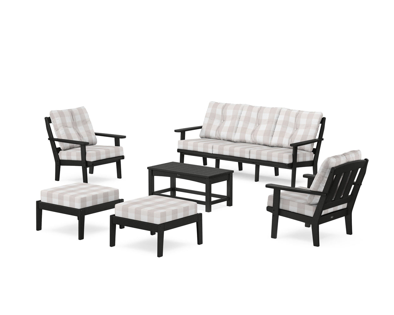Trex Cape Cod 6-Piece Lounge Sofa Set