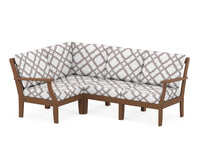 Thumbnail for Trex Yacht Club Modular 4-Piece Deep Seating Set