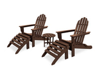 Thumbnail for Trex Cape Cod Folding Adirondack Set with Ottomans