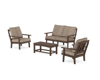Thumbnail for Trex Cape Cod 4-Piece Deep Seating Set with Loveseat