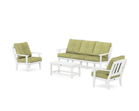 Thumbnail for Trex Cape Cod 4-Piece Deep Seating Set with Sofa
