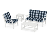 Thumbnail for Trex Yacht Club 4-Piece Deep Seating Set