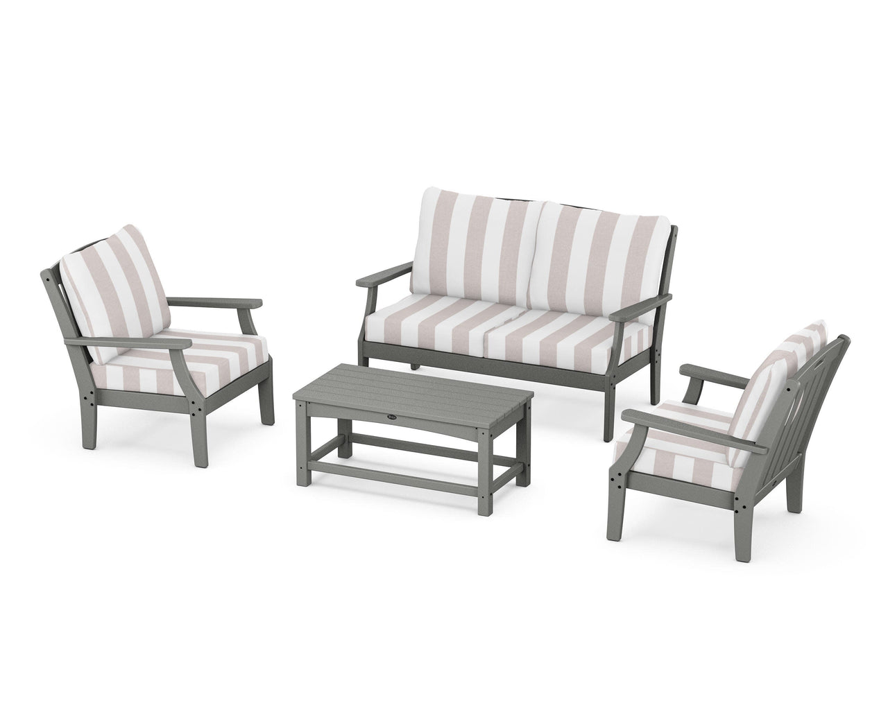 Trex Yacht Club 4-Piece Deep Seating Chair Set