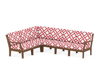 Thumbnail for Trex Yacht Club Modular 6-Piece Deep Seating Set