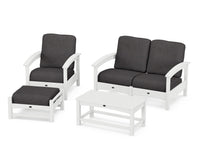 Thumbnail for Trex Rockport 4-Piece Deep Seating Conversation Group