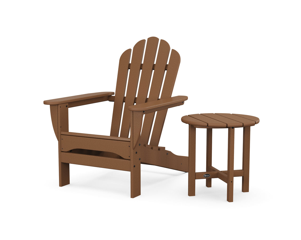 Trex Monterey Bay Adirondack Chair with Side Table