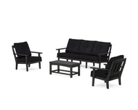 Thumbnail for Trex Cape Cod 4-Piece Deep Seating Set with Sofa