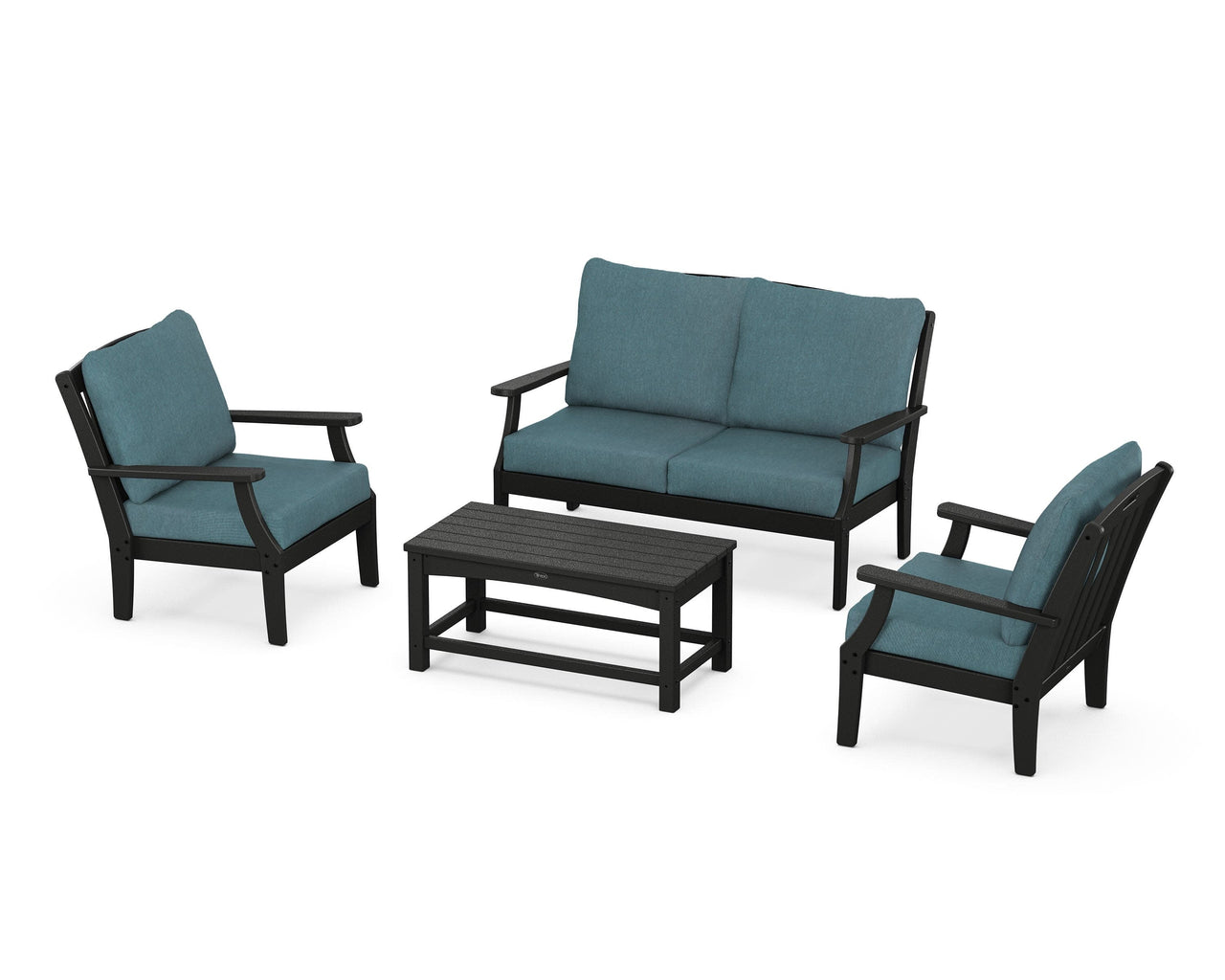 Trex Yacht Club 4-Piece Deep Seating Chair Set