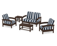 Thumbnail for Trex Rockport Club 6-Piece Deep Seating Conversation Set