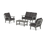 Thumbnail for Trex Cape Cod 4-Piece Deep Seating Set with Loveseat
