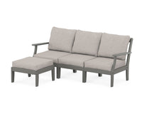 Thumbnail for Trex Yacht Club Modular 4-Piece Deep Seating Set with Ottoman