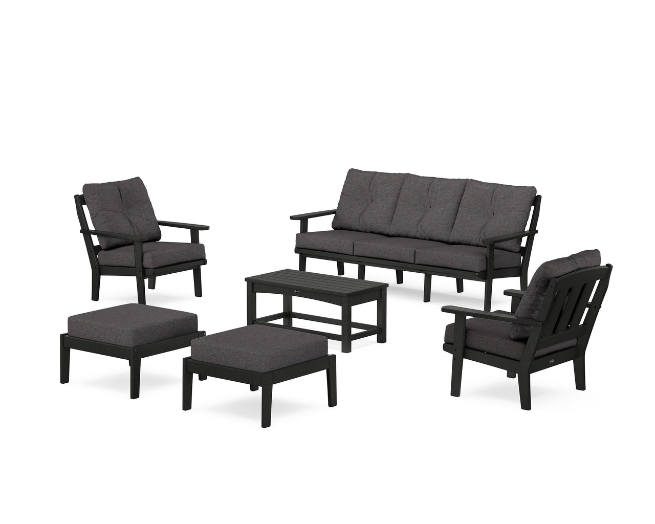 Trex Cape Cod 6-Piece Lounge Sofa Set