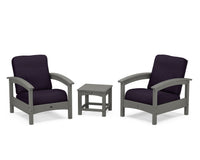 Thumbnail for Trex Rockport Club 3-Piece Deep Seating Conversation Set