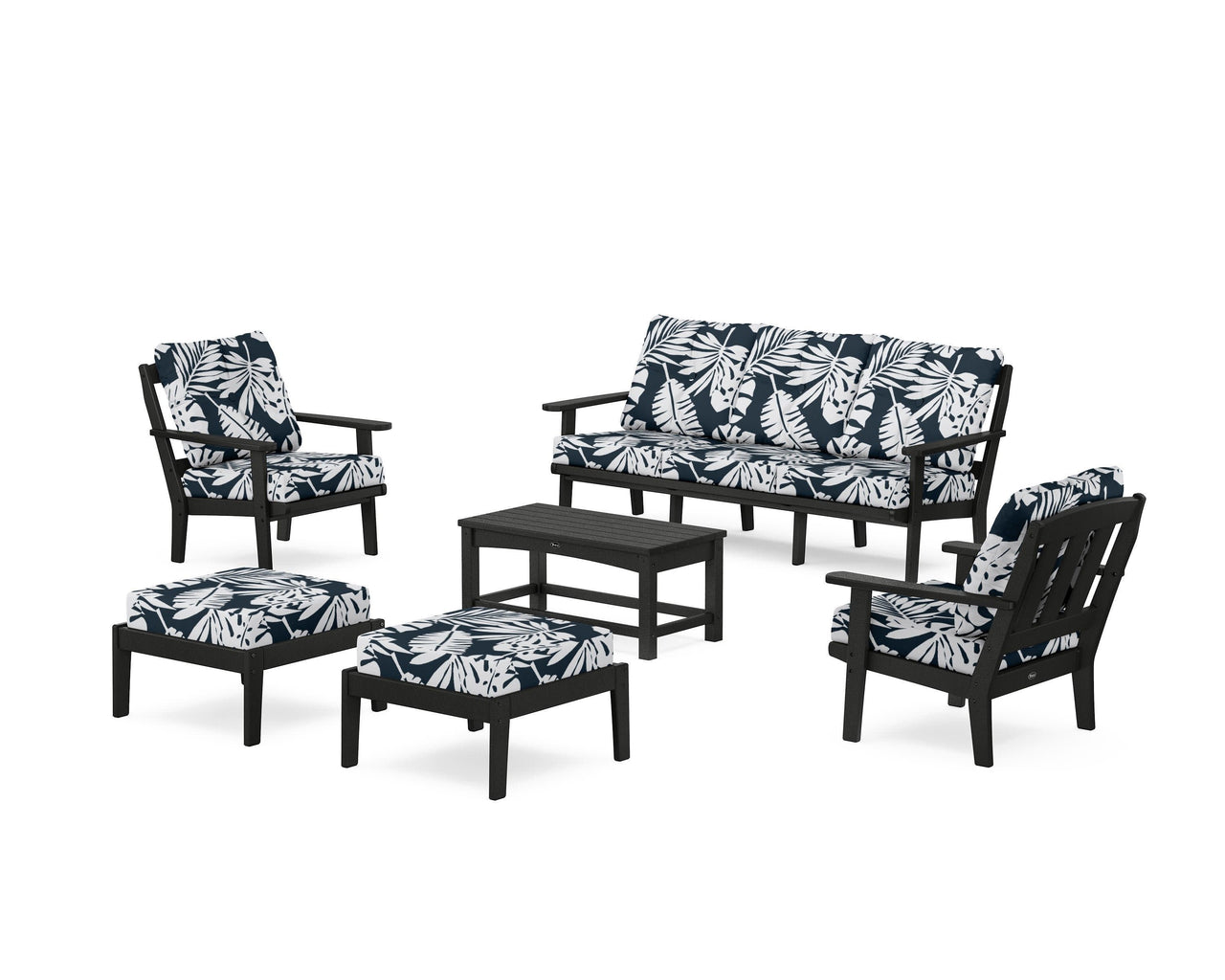 Trex Cape Cod 6-Piece Lounge Sofa Set