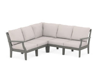 Thumbnail for Trex Yacht Club Modular 5-Piece Deep Seating Set
