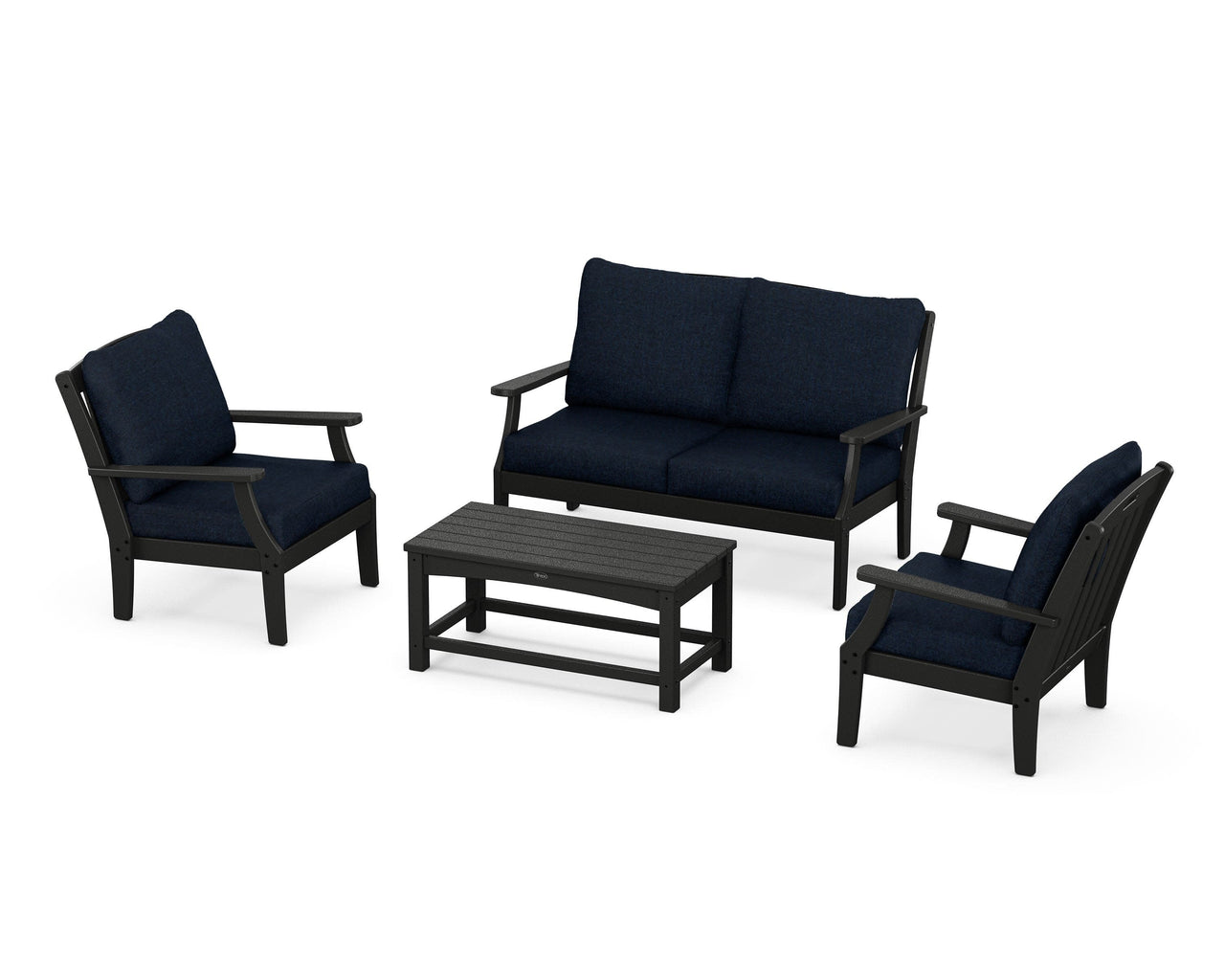 Trex Yacht Club 4-Piece Deep Seating Chair Set