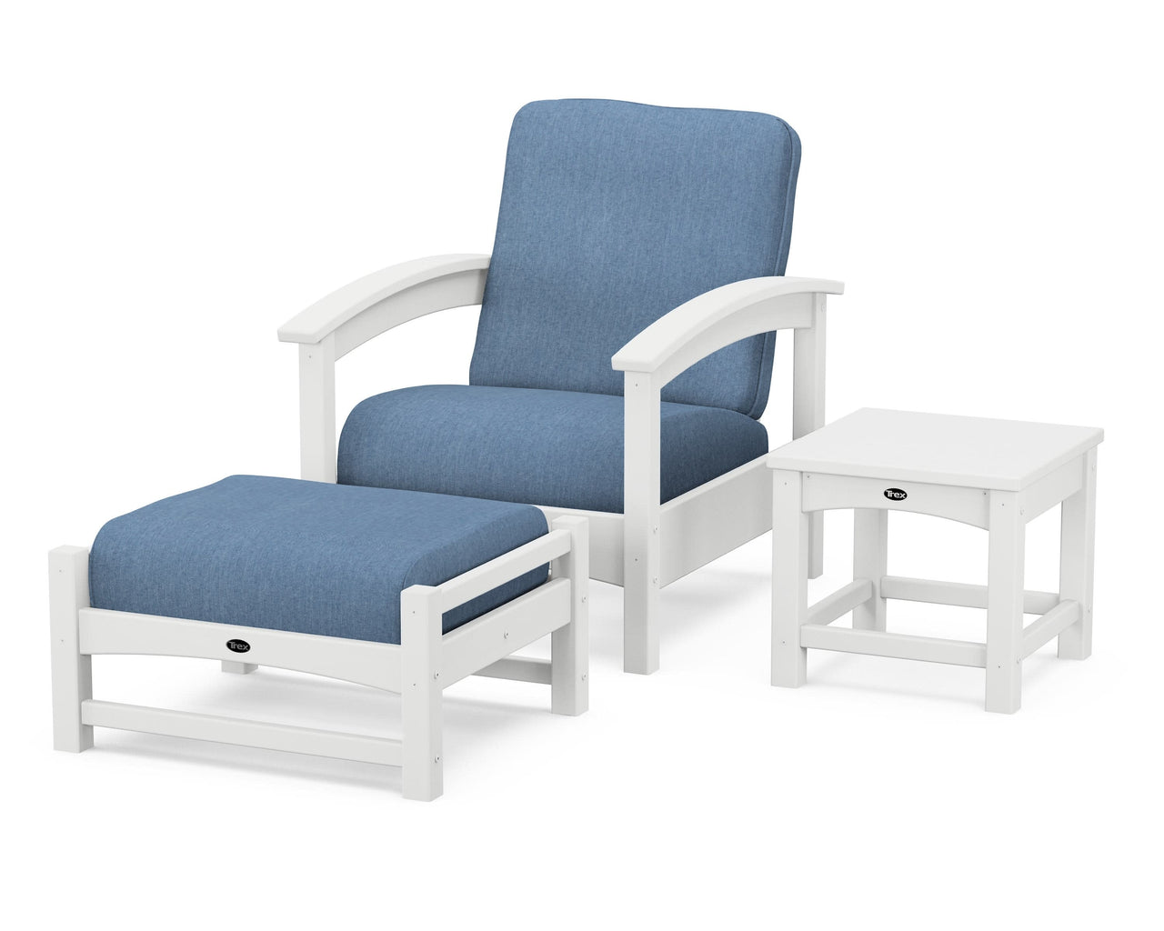 Trex Rockport 3-Piece Deep Seating Set