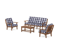 Thumbnail for Trex Cape Cod 4-Piece Deep Seating Set with Sofa