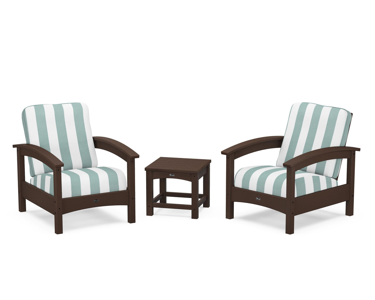 Trex Rockport Club 3-Piece Deep Seating Conversation Set
