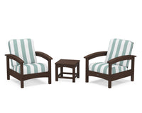 Thumbnail for Trex Rockport Club 3-Piece Deep Seating Conversation Set